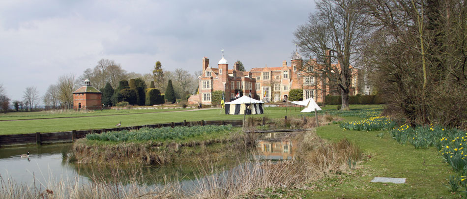 Kentwell Hall Suffolk during spring